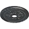 Ekena Millwork Palmetto Ceiling Medallion (Fits Canopies up to 5"), 20 7/8"OD x 3 5/8"ID x 1 5/8"P, Pewter CM20PMPES - alternate 3